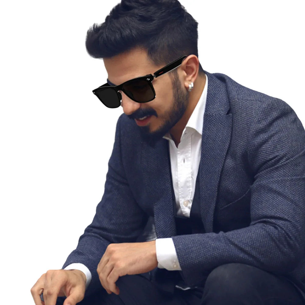 AI Smart Glasses — Voice Assistant, Bluetooth Audio