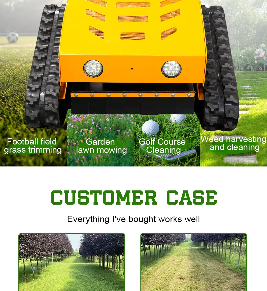 Customized Durable Reliable Lawn Mower High Efficiency Powerful Engine Fast Operating Speed Low Noise High Load Ce Epa