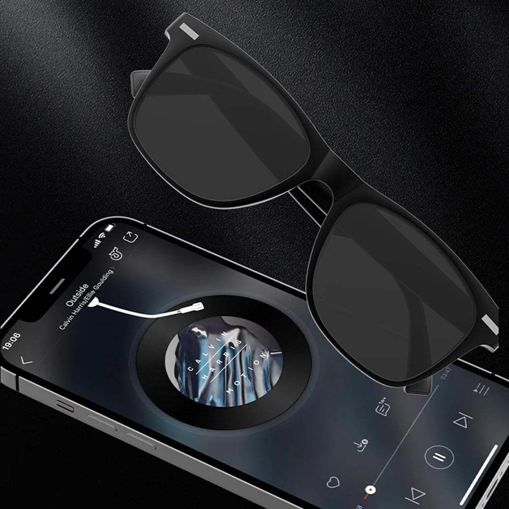 AI Sport Glasses — Camera, Open-Ear Speakers
