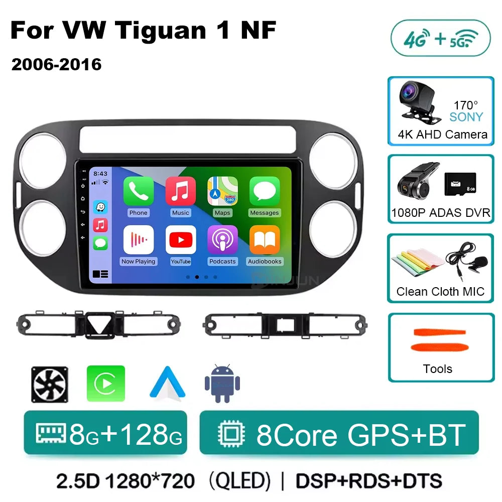 VW Tiguan/Golf Plus — Qualcomm, Wireless CarPlay