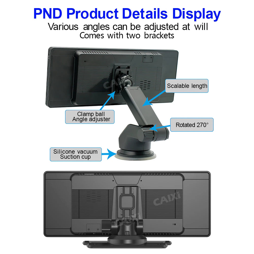 Universal CarPlay Screen — Wireless, Android Auto