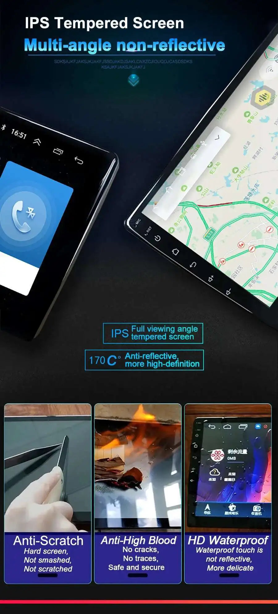 Android Autoradio — Porsche Cayenne 2010-2017, GPS, CarPlay, Multimedia DVD-Player