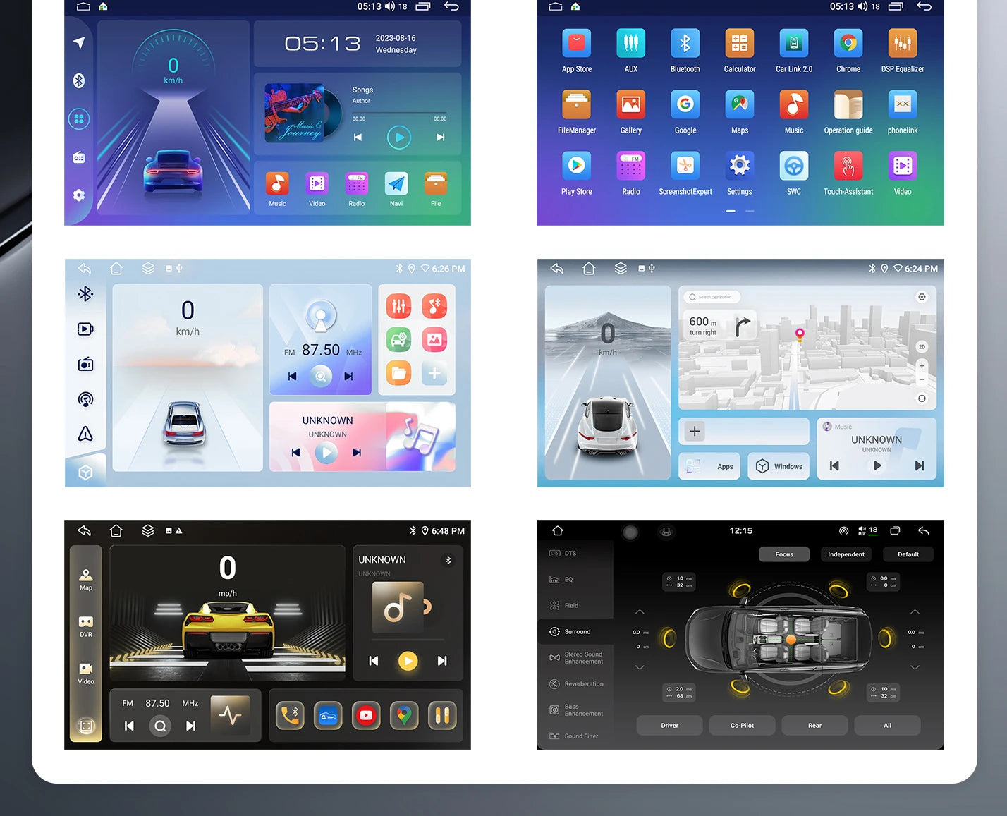 Ford C-MAX/Kuga — Android 16, GPS, CarPlay