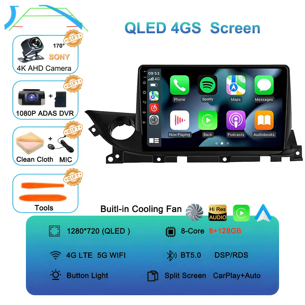 Mazda 6 Atenza — Android 15, DSP, CarPlay