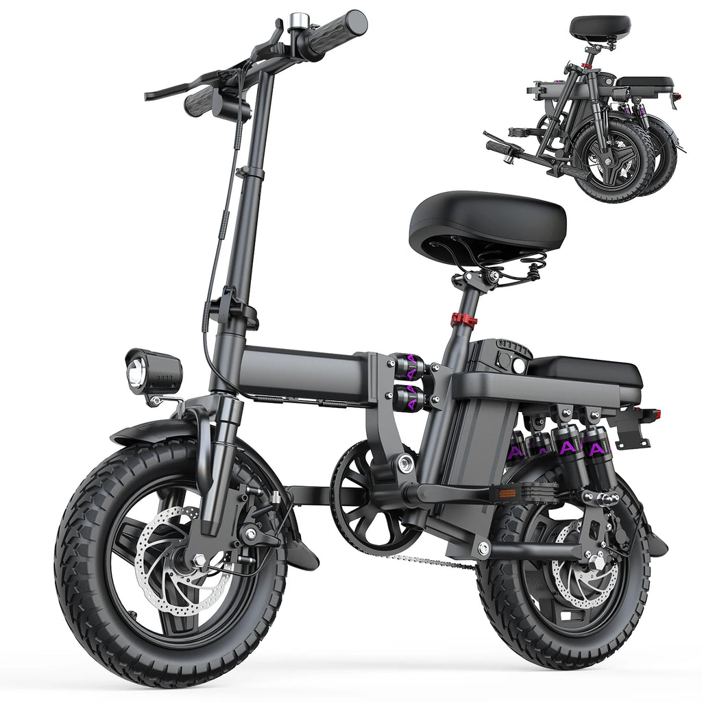 UPlee GE5 Adult E-bike 250W Men's/Women's folding ebike 48V 15AH battery City ebike Electric Bike