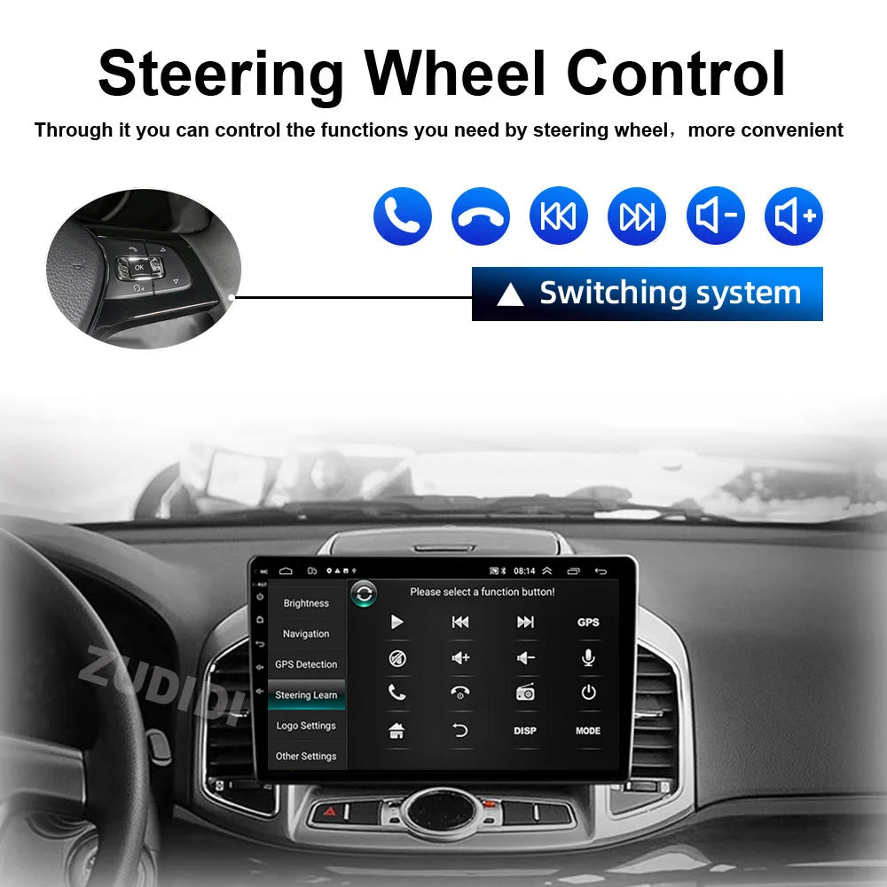 Chevrolet Captiva — Android 16, GPS, CarPlay