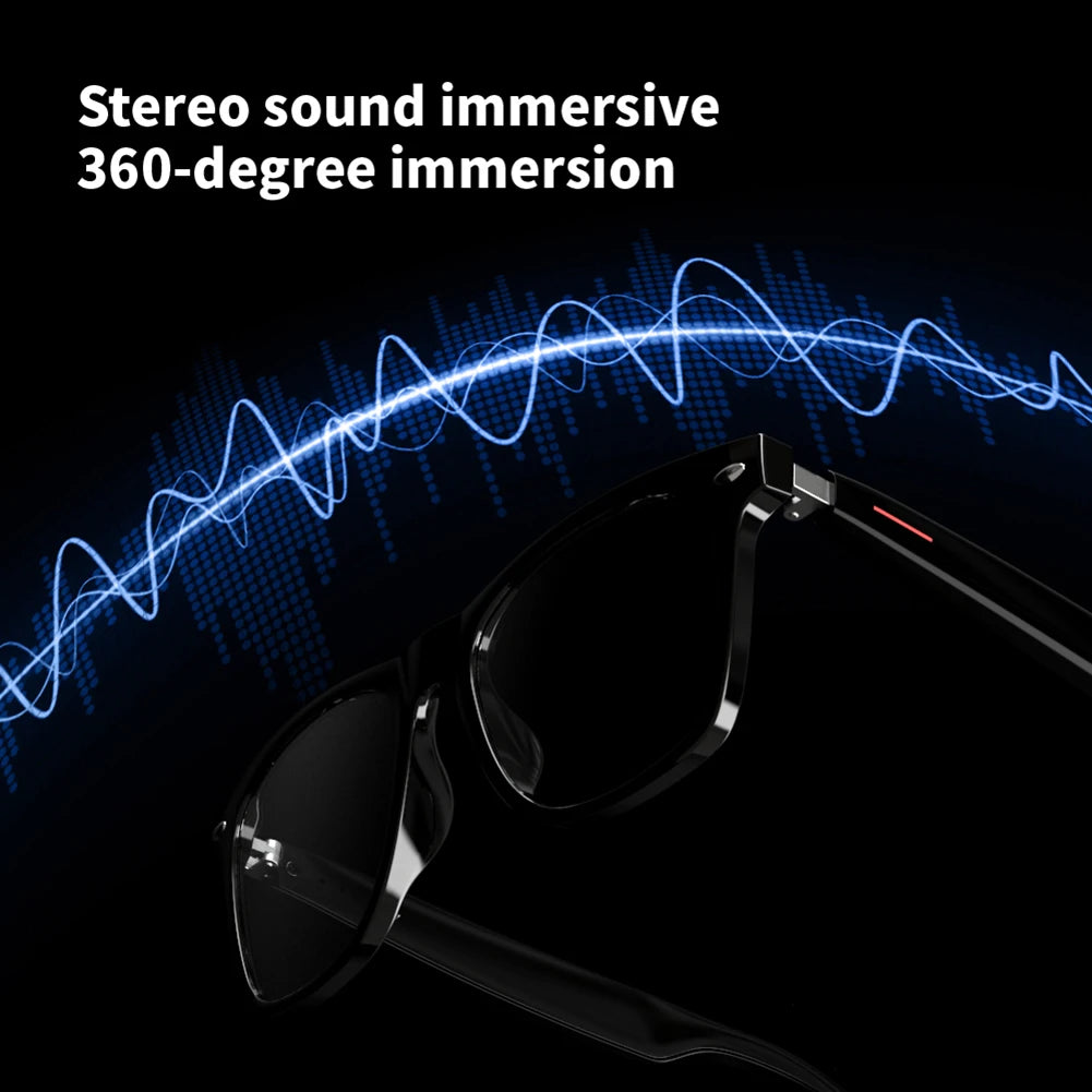 AI Sport Glasses — Camera, Open-Ear Speakers