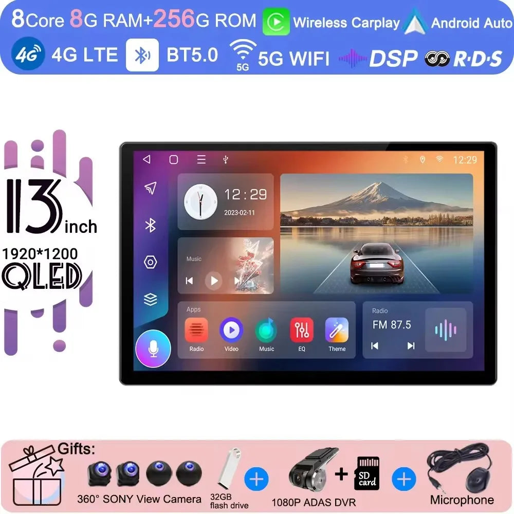 Jeep Wrangler JK — Android 15, CarPlay, Multimedia