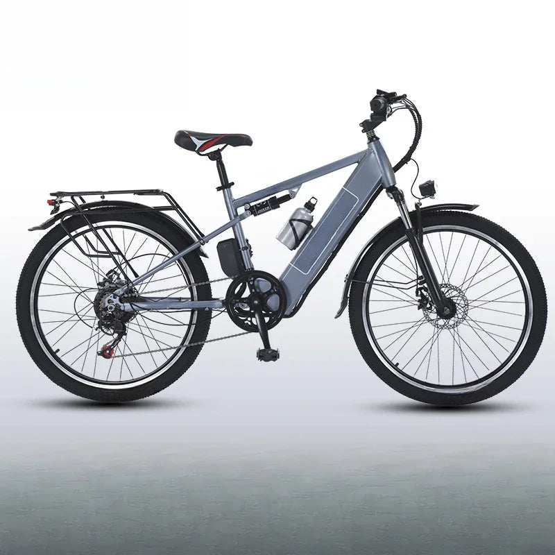 26" E-Bike — 400W Motor, 48V Battery