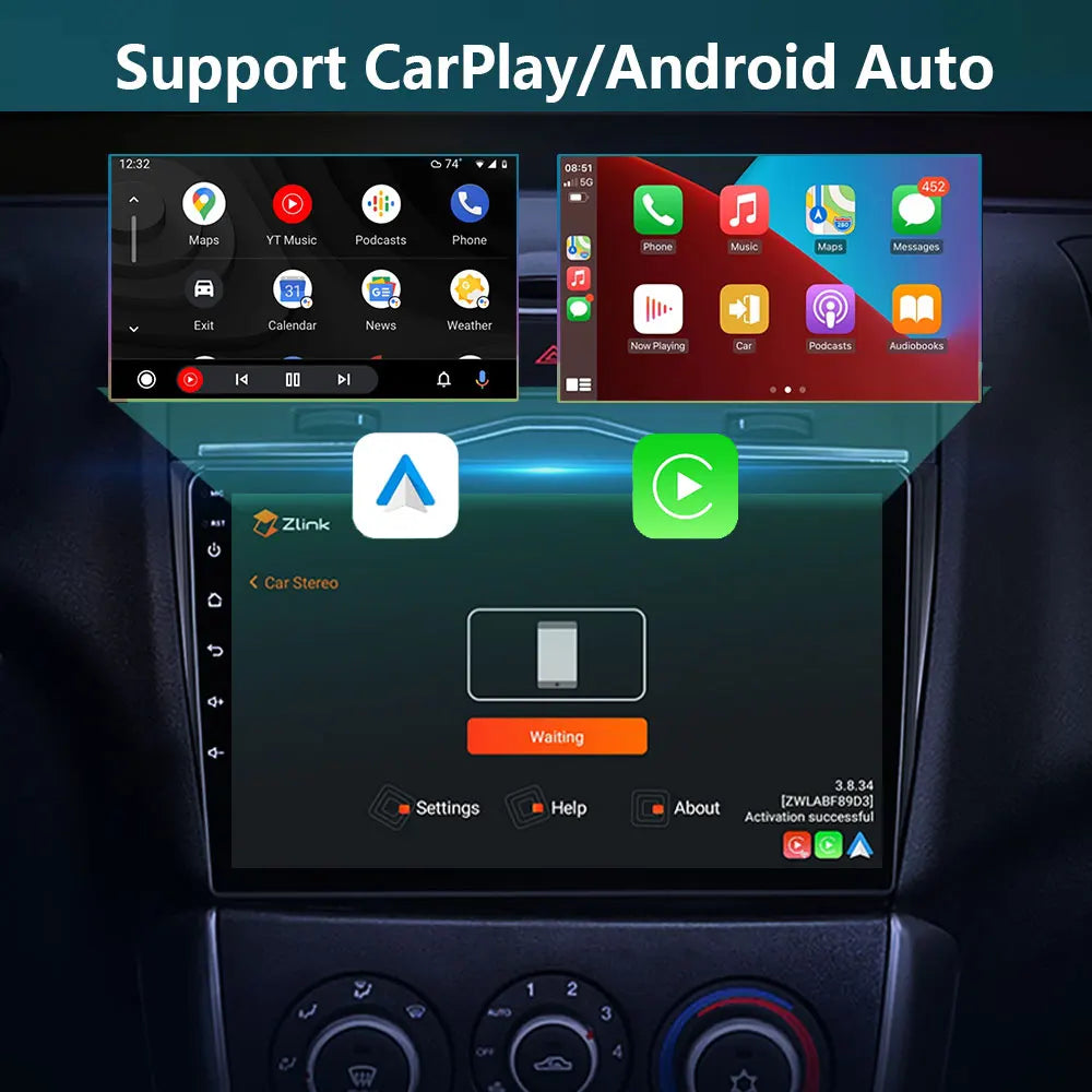 Isuzu D-Max Autoradio — Wireless CarPlay, Android Auto