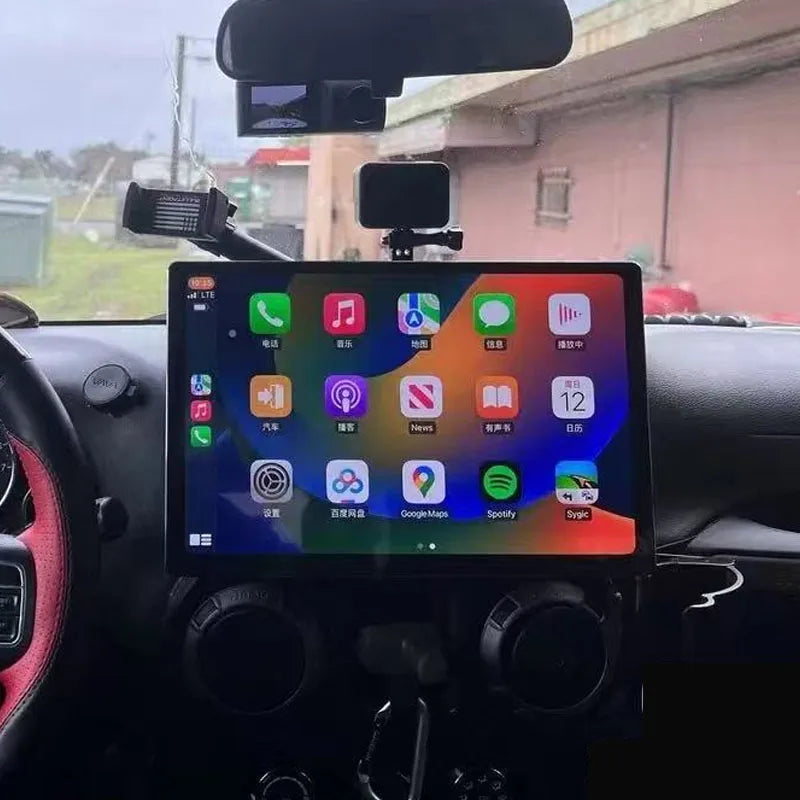Jeep Wrangler JK — Android 15, CarPlay, Multimedia