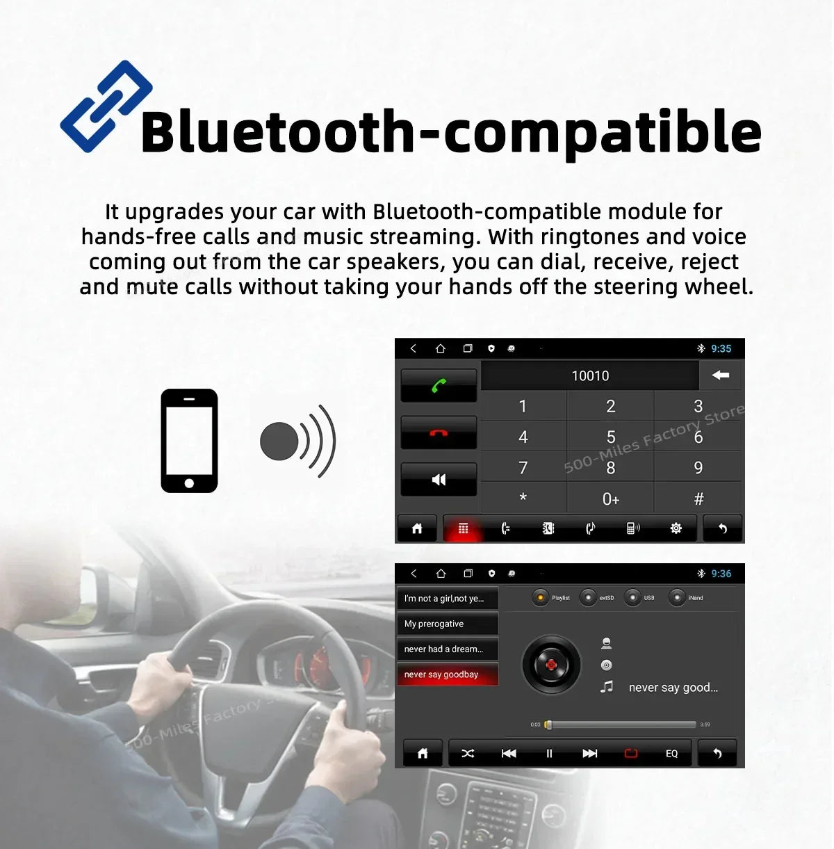 FIAT Panda 2 Din — 7" GPS, WiFi, Car Stereo
