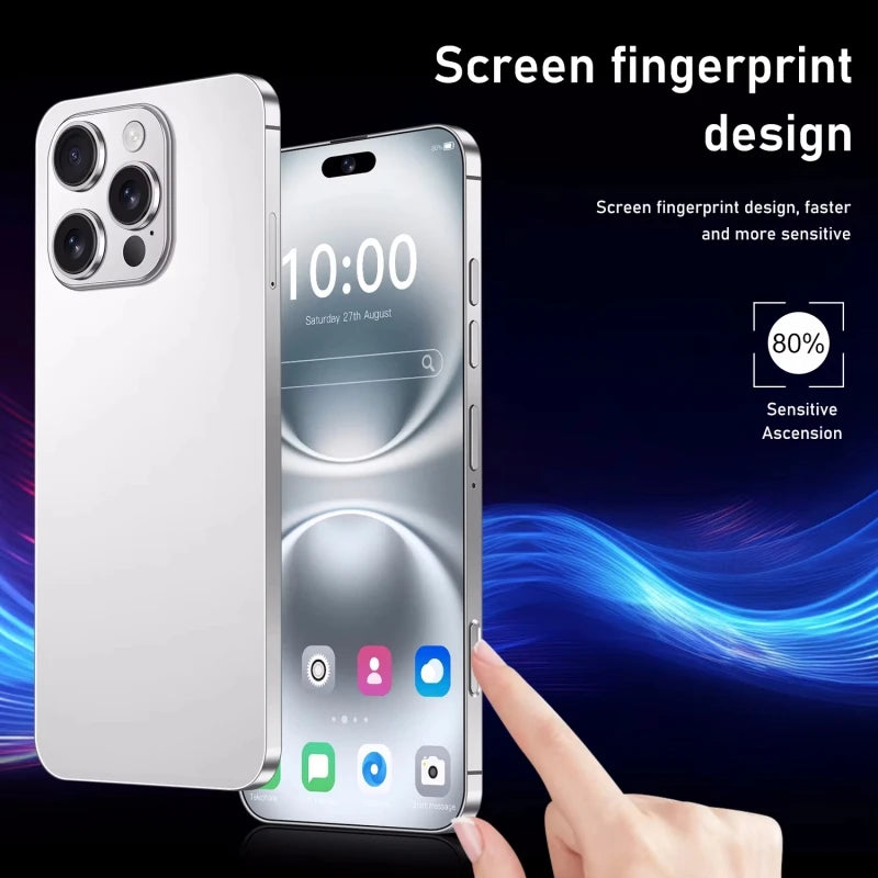 i16 Pro Max Display — AMOLED, Touch Screen