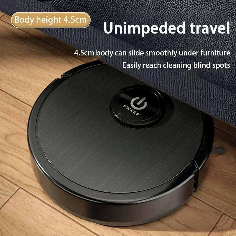 Robot Vacuum Cleaner — 6000Pa, Laser Navigation