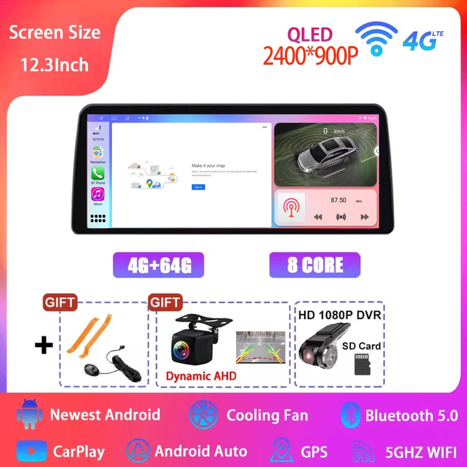 Honda CR-V 12.3" — QLED, Android 15, CarPlay