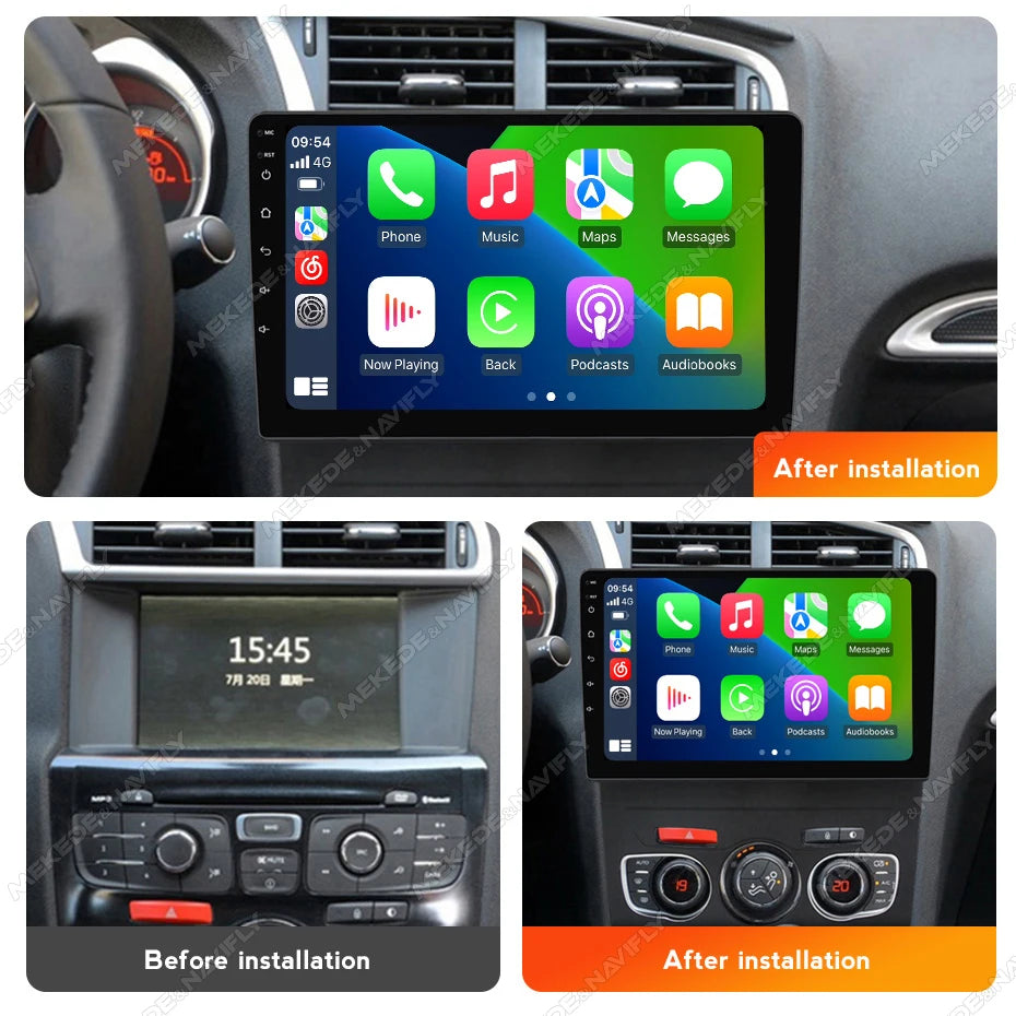 Citroen C4 Android 14 — Wireless CarPlay, Multimedia