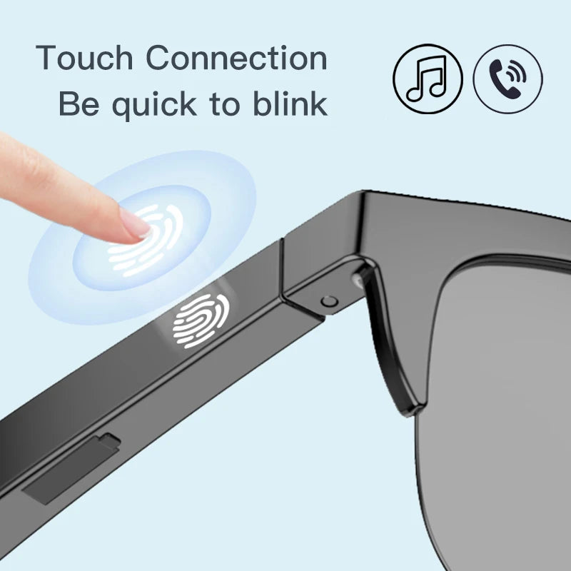 Smart Bluetooth Sunglasses — HiFi Audio, UV Protection