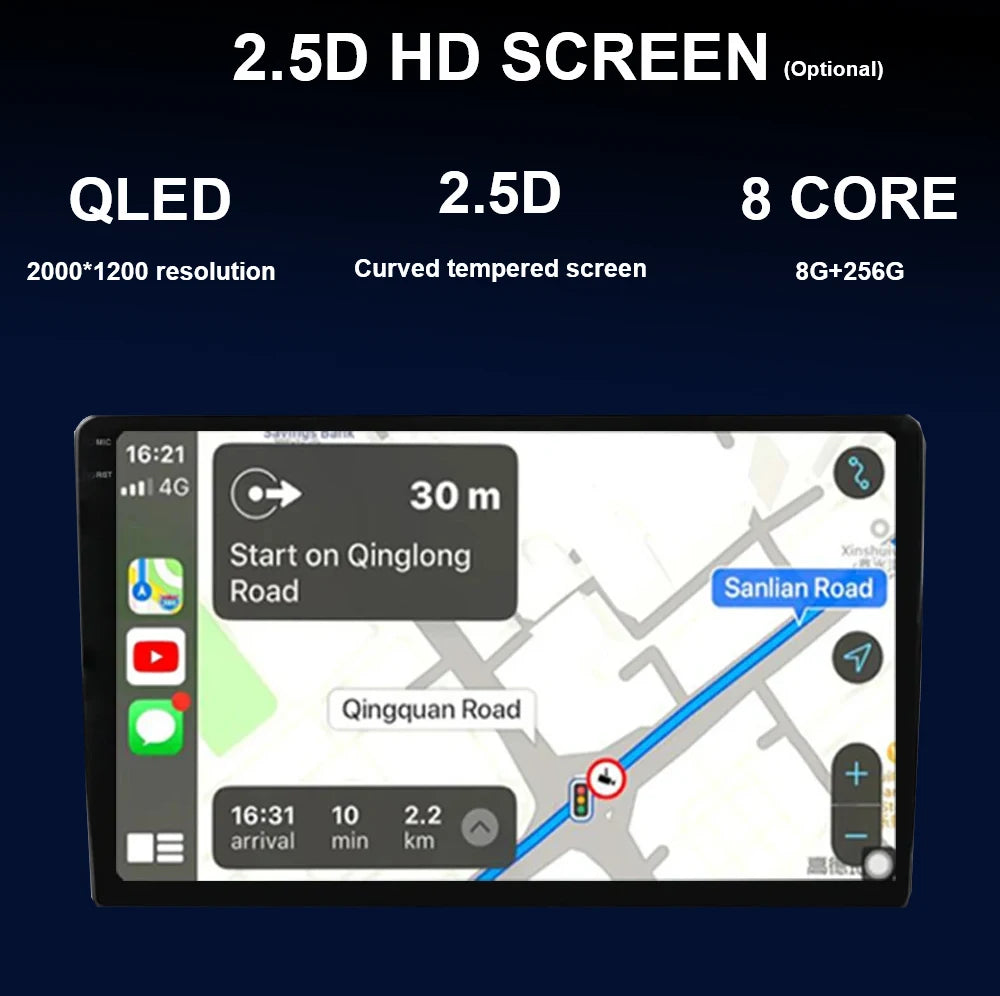 Kia Picanto Android 15 — WiFi, CarPlay, 4G