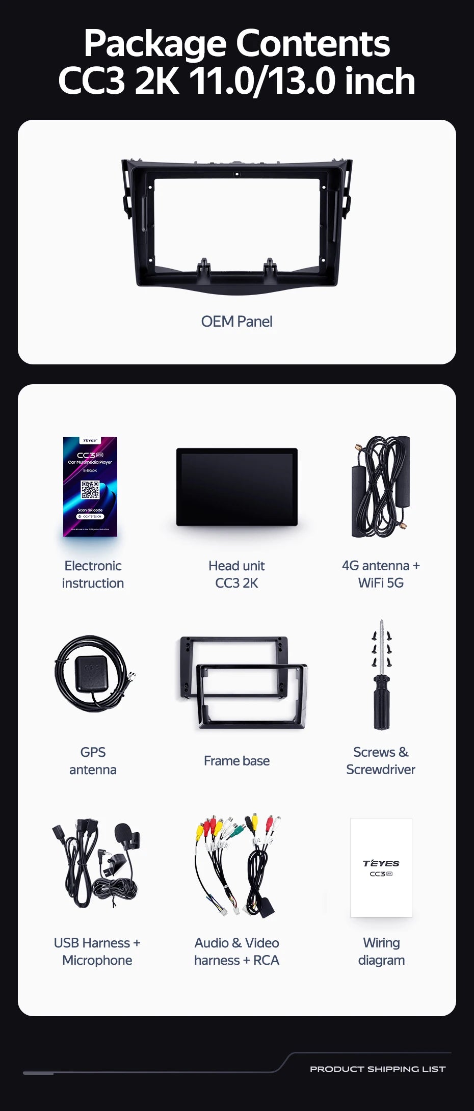 TEYES CC3 RAV4 — 2K GPS, Android 10, Multimedia