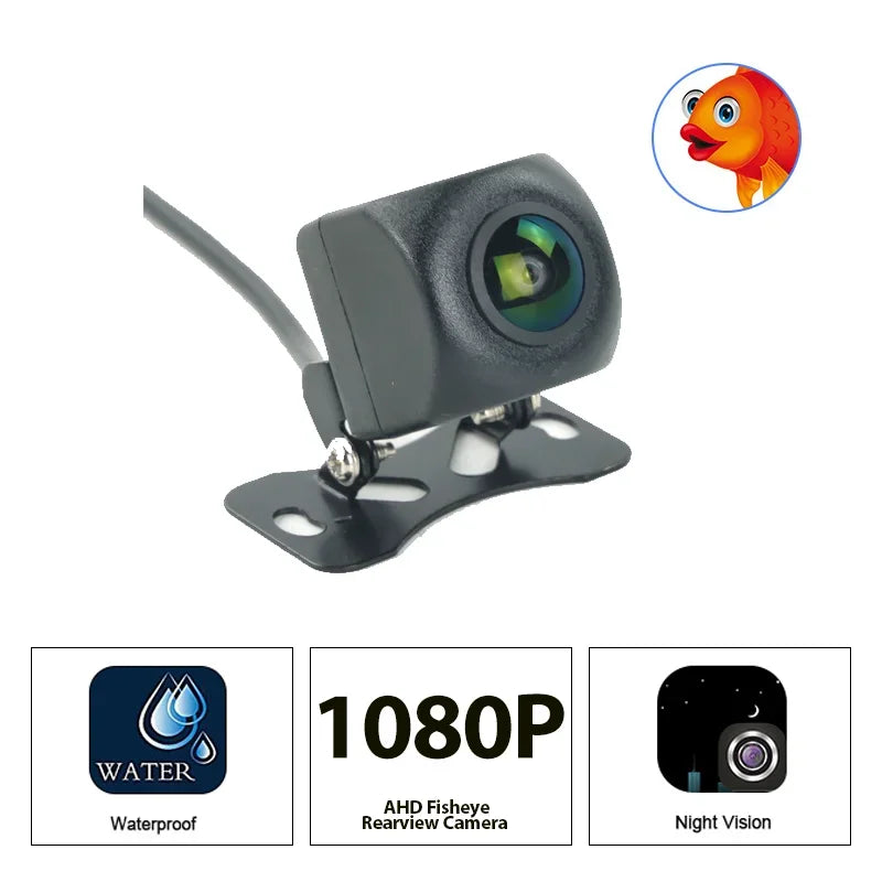 Universal Rear Camera — 1080P, Night Vision, Waterproof