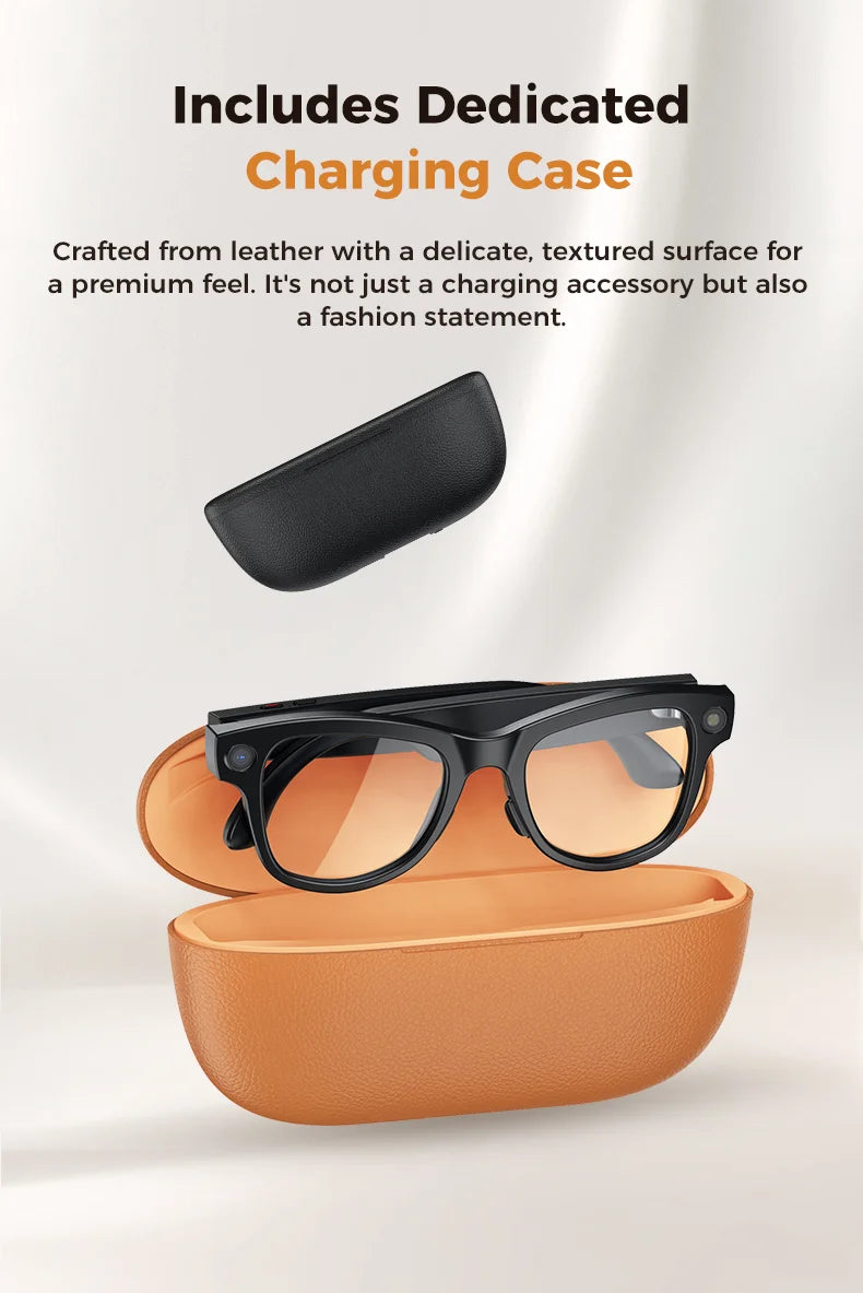AI Smart Glasses — Translation, Camera, Power Bank