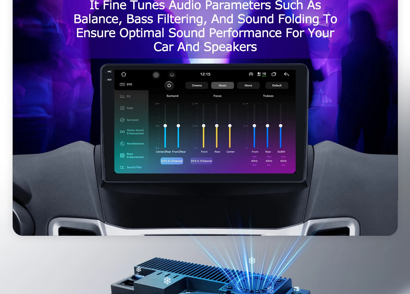 Ford C-MAX/Kuga — Android 16, GPS, CarPlay