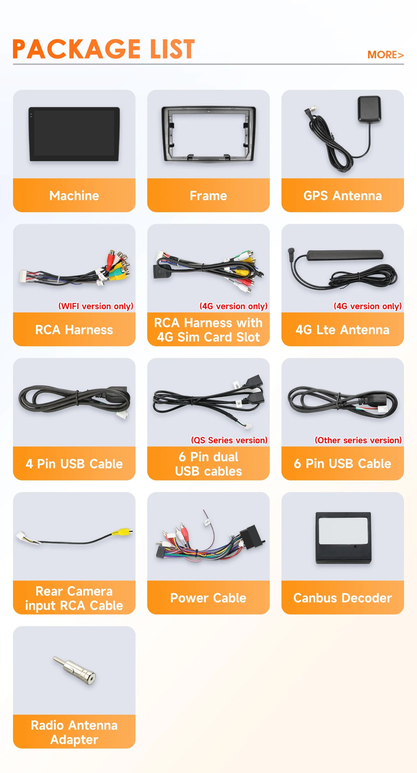 Hizpo Android Radio — Alfa Romeo Mito 955 2008-2016, Wireless CarPlay, GPS, DSP, 8-Kern