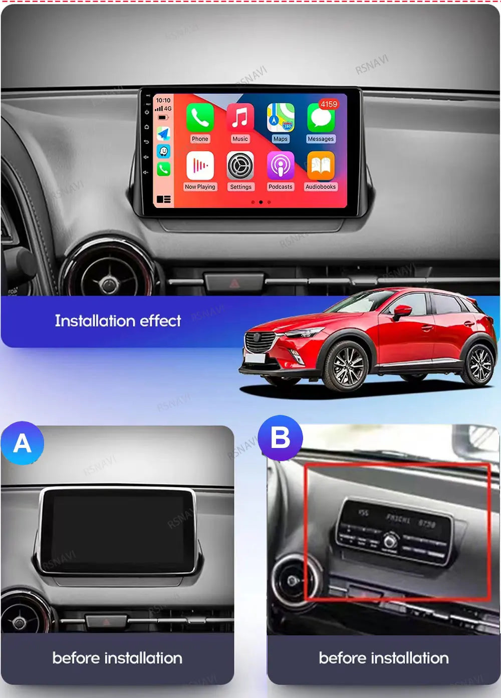 Mazda CX-3 — Android 15, GPS, 4G