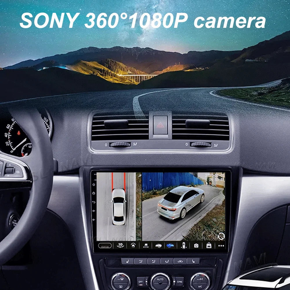 Skoda Yeti Android 16 — 4G, CarPlay, GPS