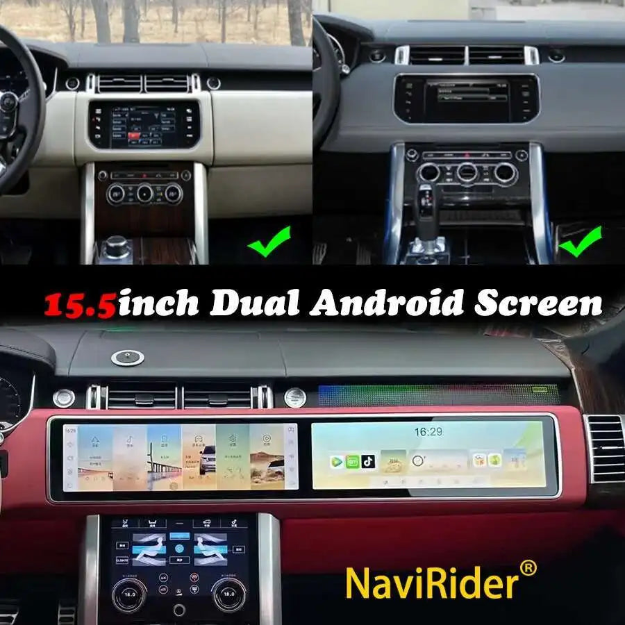 Range Rover L494 — Dual Screen, Android CarPlay
