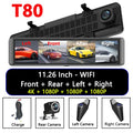11.26" 4K Dash Cam — BSD, ADAS, Night Vision