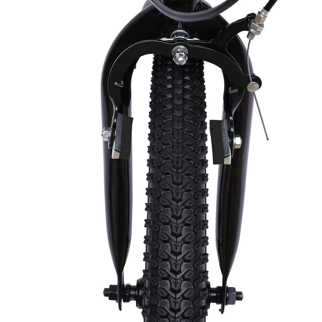 20 Inch Kids Bike Children Bicycle for Boys Girls Ages 8-12 Years Old, MTB Mountain Bike 7 Speed City Bike, GREEB/RED