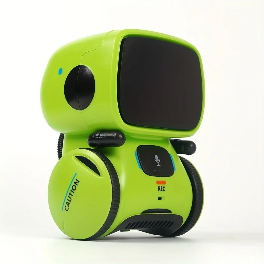 Multiple Languages Smart Voice Interactive Robot Dialogue Touch Mini Robot Recording Voice Changing Children's Toy Christmas