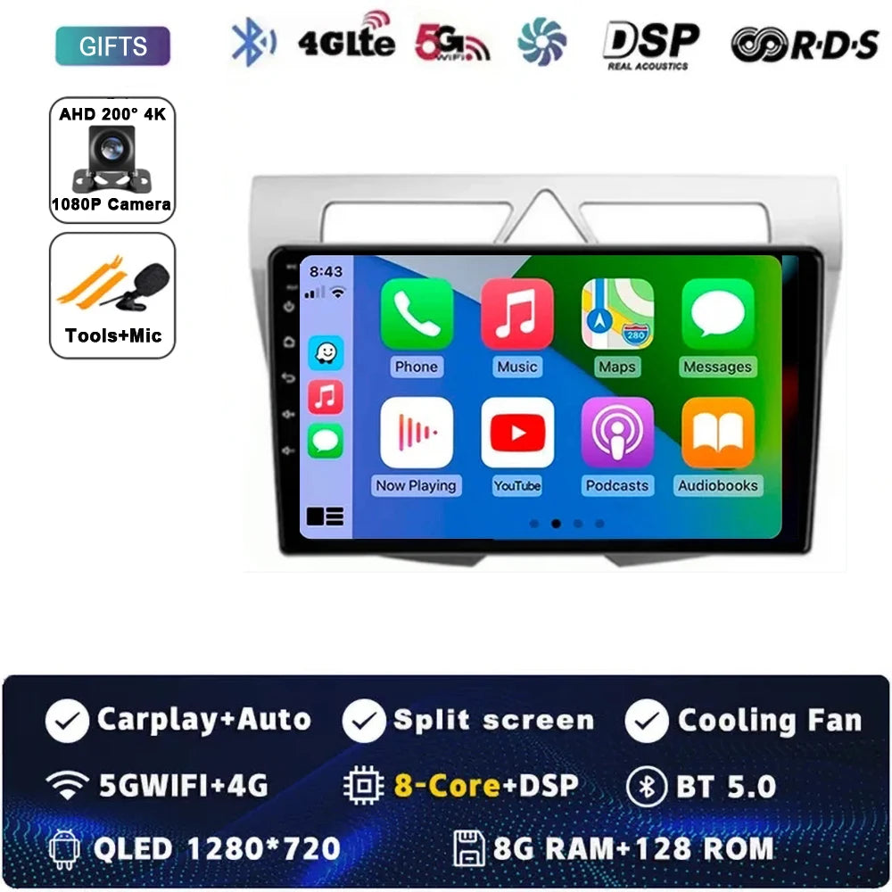 Kia Picanto Android 15 — 2K QLED, CarPlay, 4G