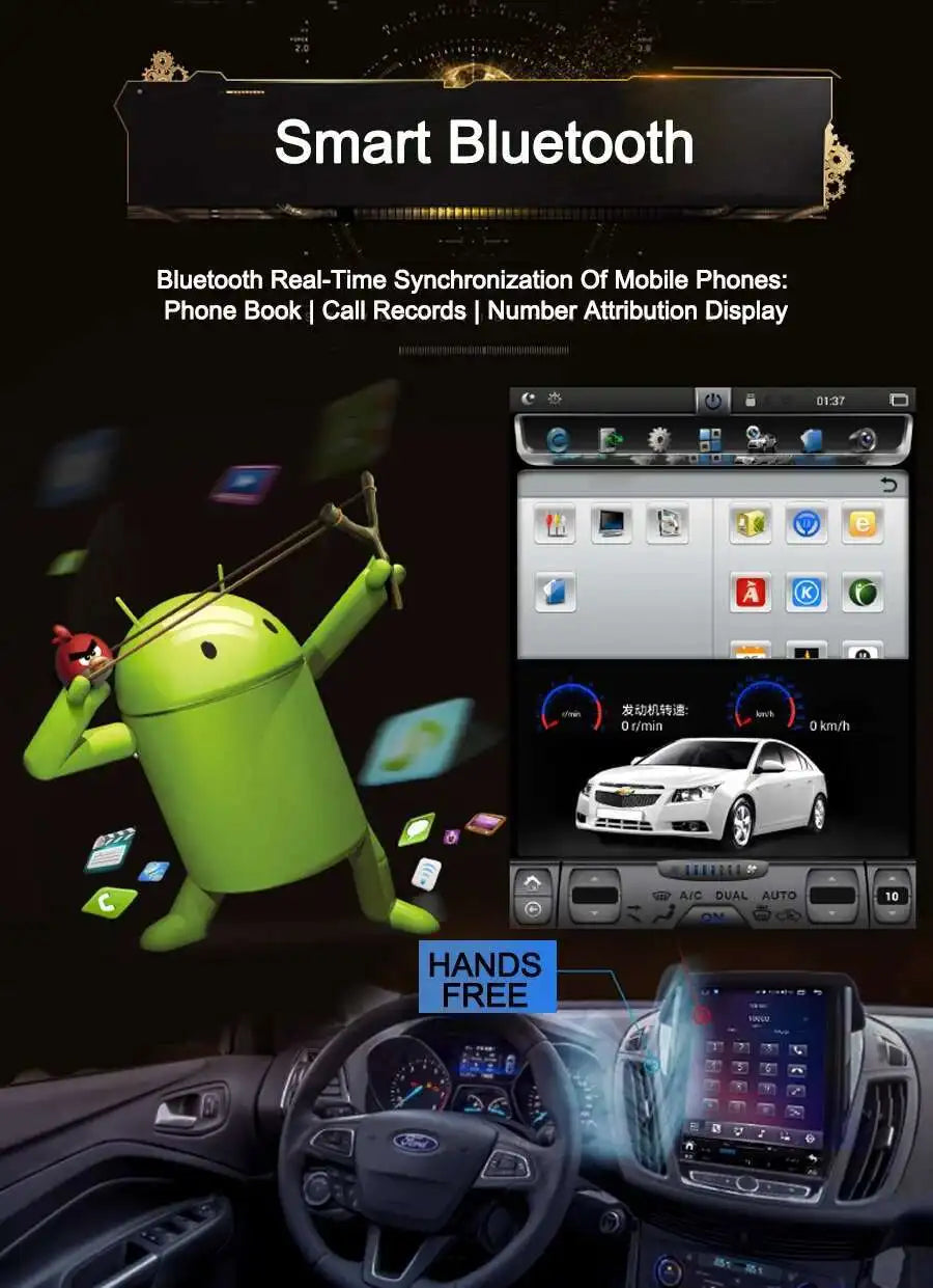 Android Autoradio — Porsche Cayenne 2010-2017, GPS, CarPlay, Multimedia DVD-Player