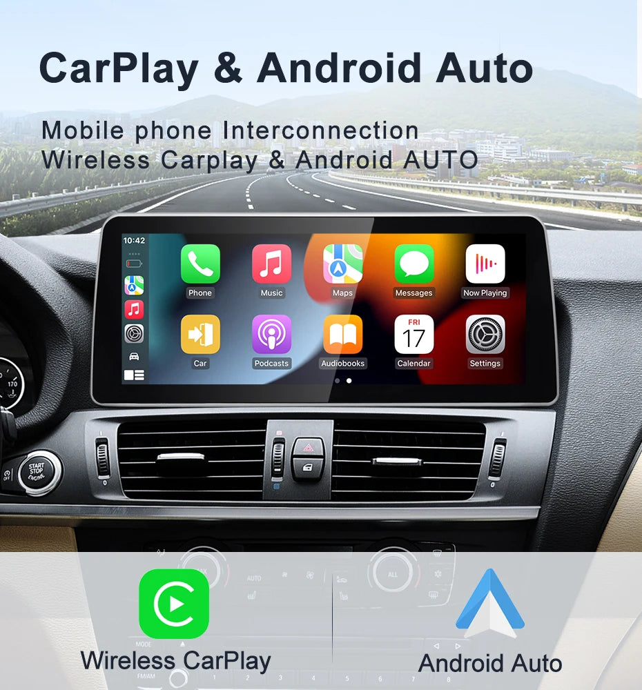 STWEI BMW X3/X4 — 12.3", Wireless CarPlay