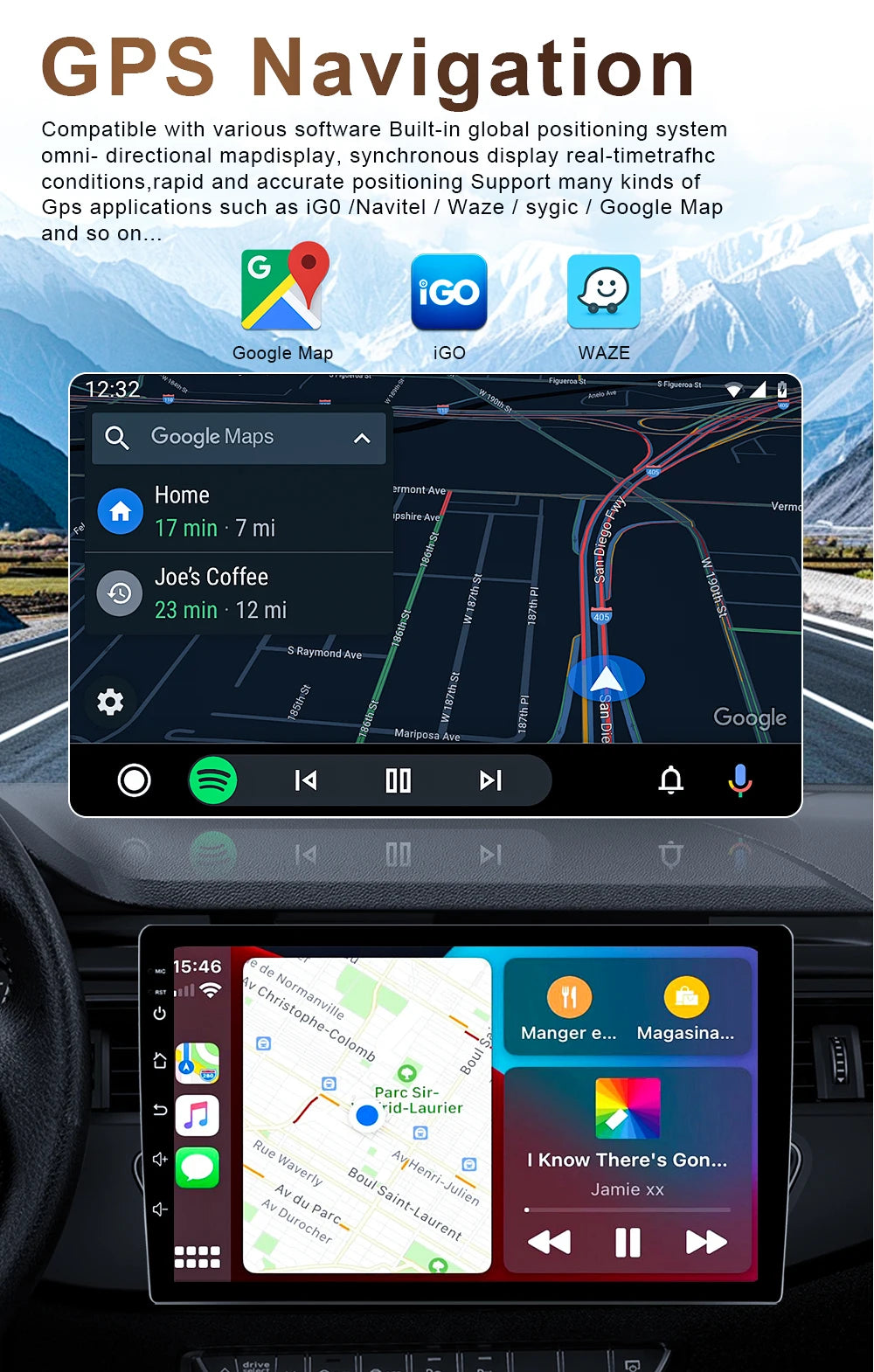Mazda 3 — Android 16, CarPlay, GPS