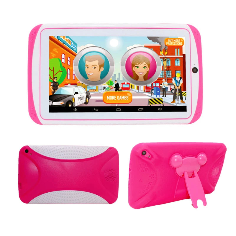 7" Kids Tablet — Dual Camera, Free Case