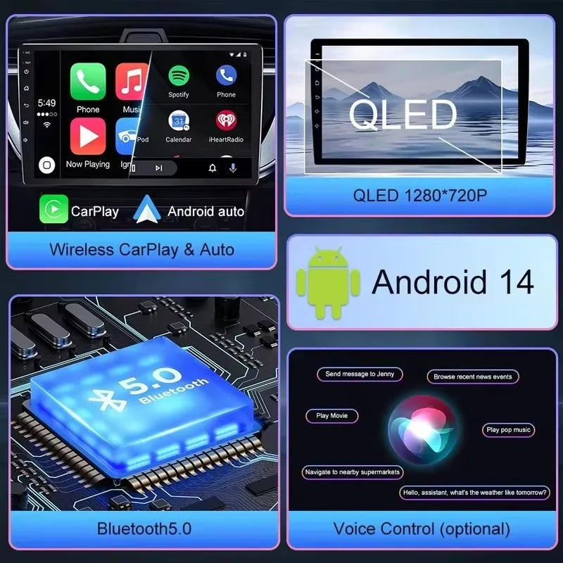 Peugeot 308 Car Radio — CarPlay, 5G WiFi