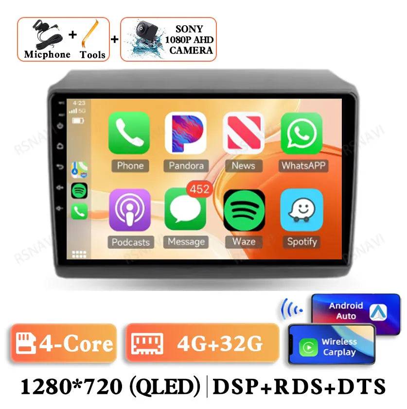 Android 15 Car Radio — Compatible with Fiat Ducato | 5G WiFi | GPS