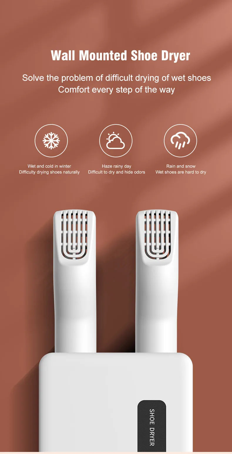 Shoe & Boot Dryer — Steriliser, Odour Eliminator