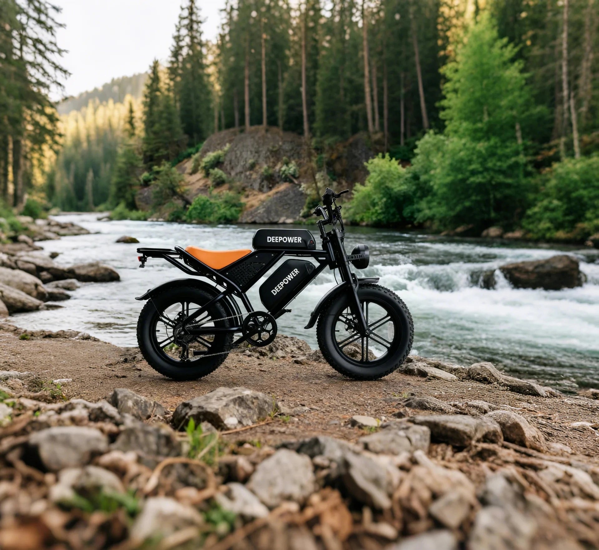 Electric Bicycle S8 — 3500W, Fat Tire, Disc Brakes