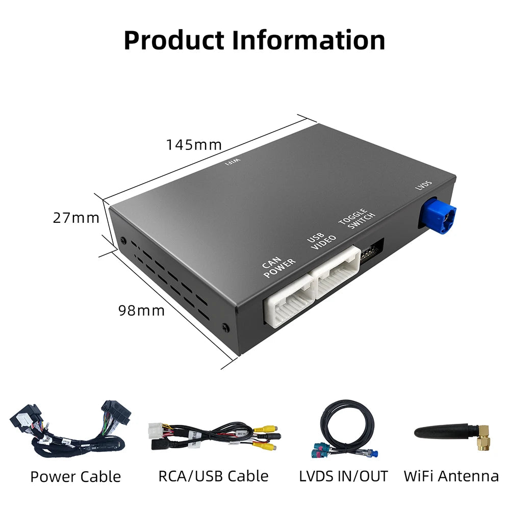 CarPlay MMI Interface — Audi, Mirror Link