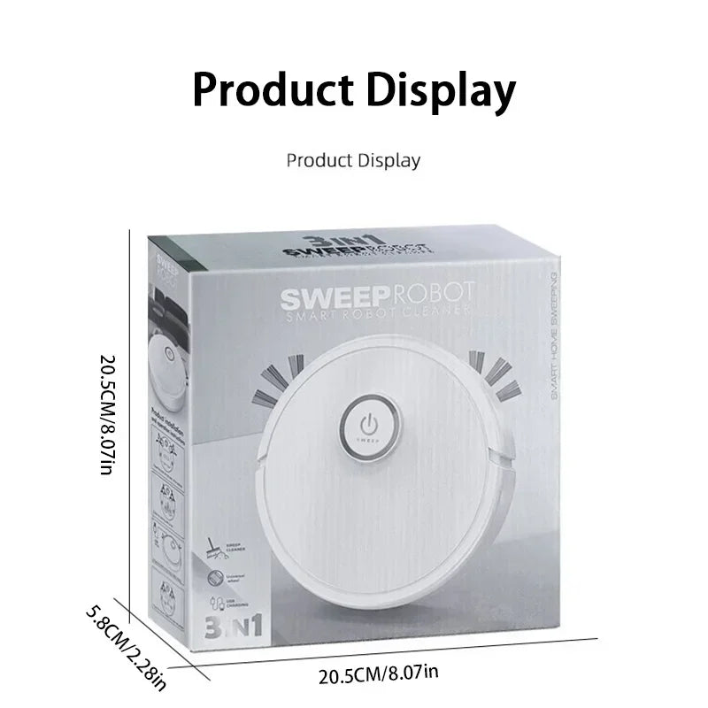 Robot Vacuum Cleaner — 6000Pa, Laser Navigation