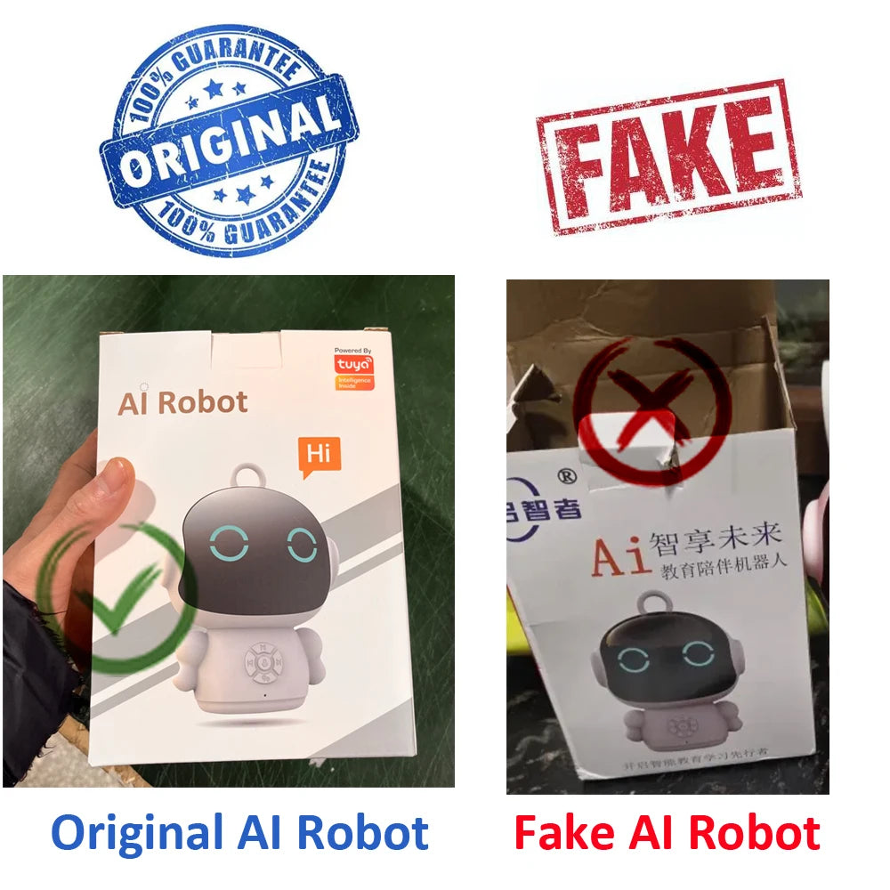 Tuya Smart AI Robot WiFi Early Education Toys for Children Speech Recognition & Voice Interactive Educational Learning Machine