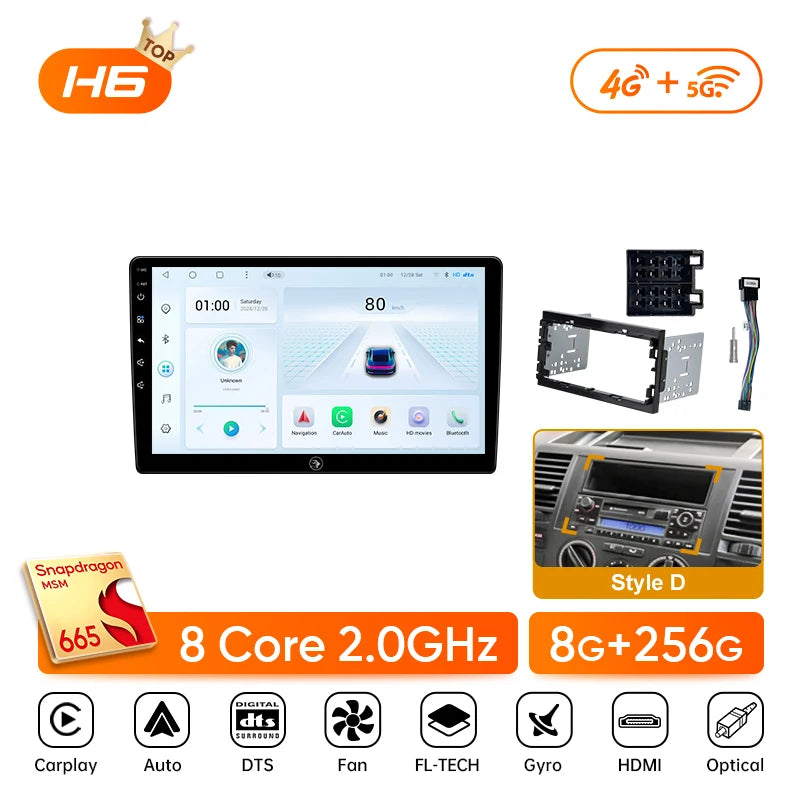 VW Amarok/T5 — Wireless CarPlay, HDMI, Android