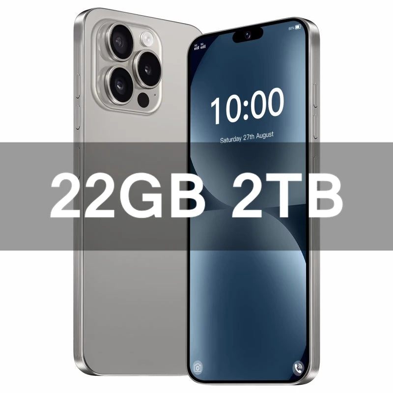 i16 Pro Max Display — AMOLED, Touch Screen