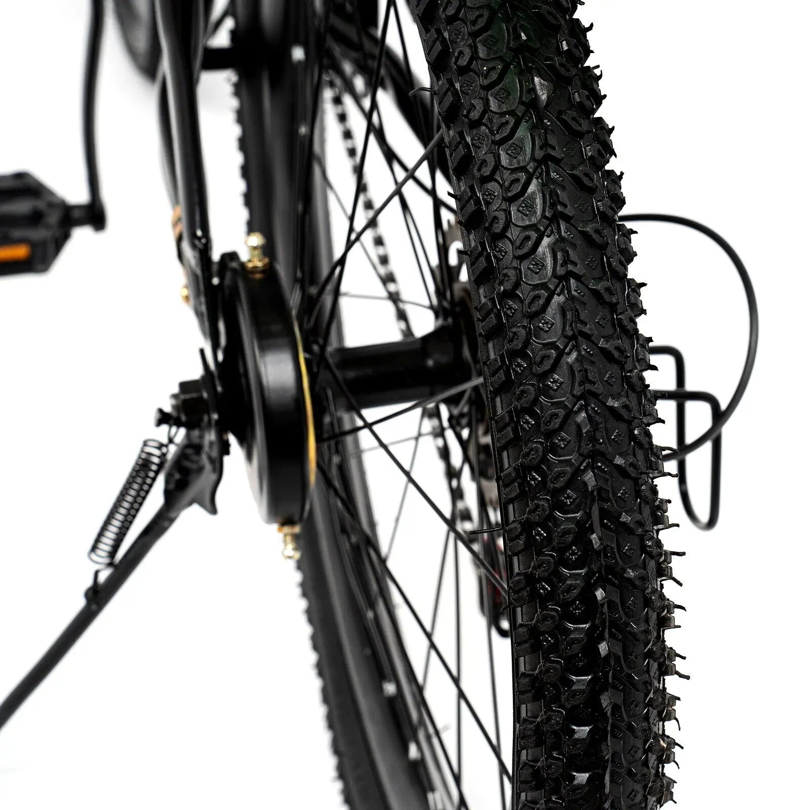 20" Kids Mountain Bike 7-Speed with Adjustable Seat & 187LB Capacity, All-Terrain Bicycle for Outdoor Adventure