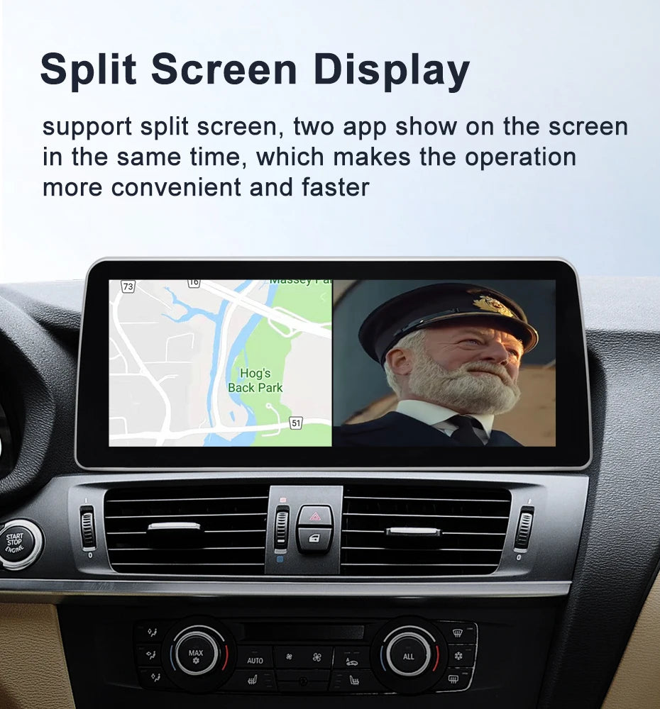 STWEI BMW X3/X4 — 12.3", Wireless CarPlay