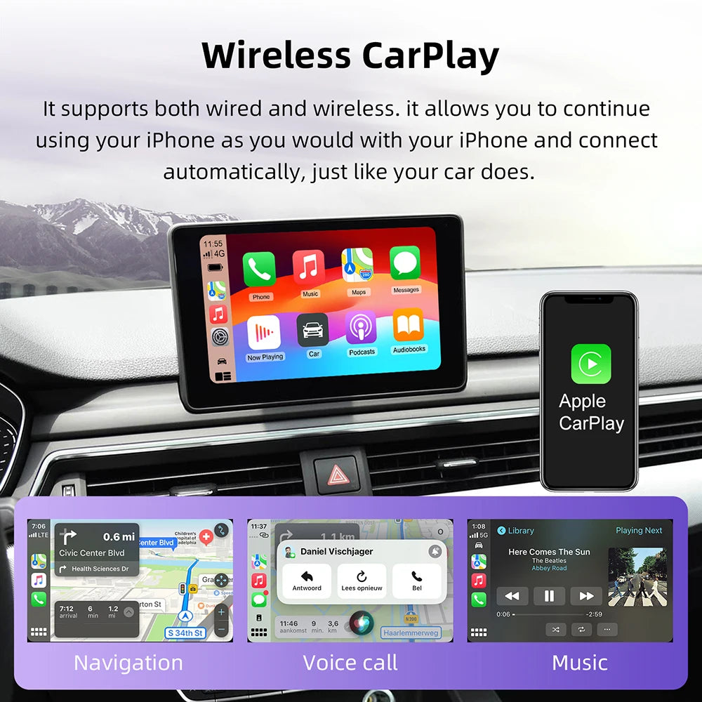 CarPlay MMI Interface — Audi, Mirror Link